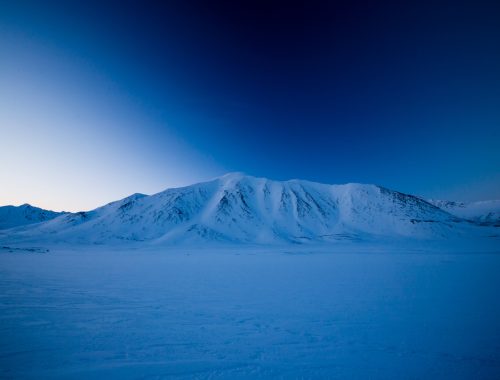 Skoddefjellet mountain, Spitsbergen